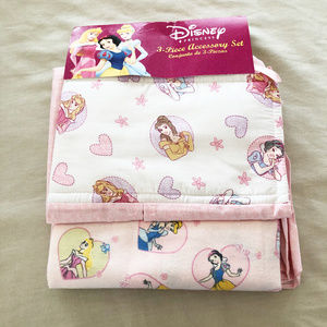Blanket, diaper stacker 3 pieces Disney Princess